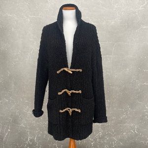 Denim & Supply Ralph Lauren wool blend dark grey/black sweater